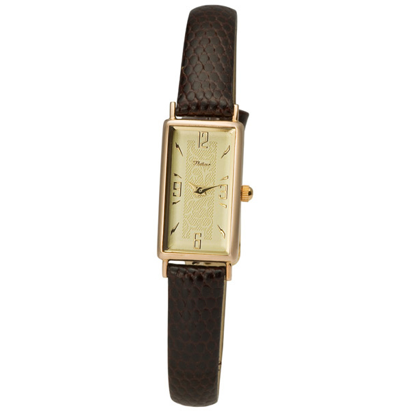 Купить золотые женские часы "Констанция", артикул — 42530.453 » Часы Платинор – официальный интернет – магазин!